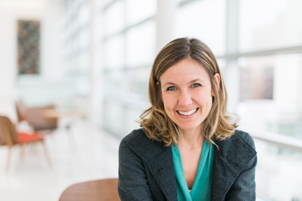 Person smiling