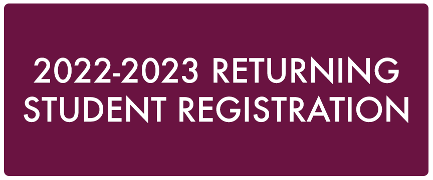 2022-2023 Returning Student Registration