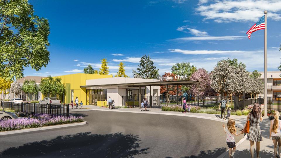 Image of drawing of Winding Creek Elementary